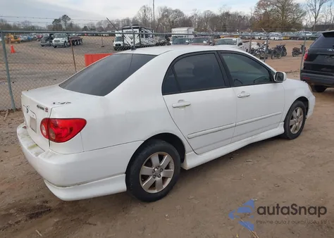 2005 Toyota Corolla S from USA, damaged, VIN 1NXBR32E05Z475748